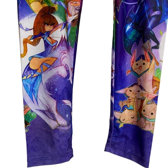 Dota 2 Watercolour Hero Leggings All Over Print Extra Extra Large Plus Size XXL - Picture 3 of 14